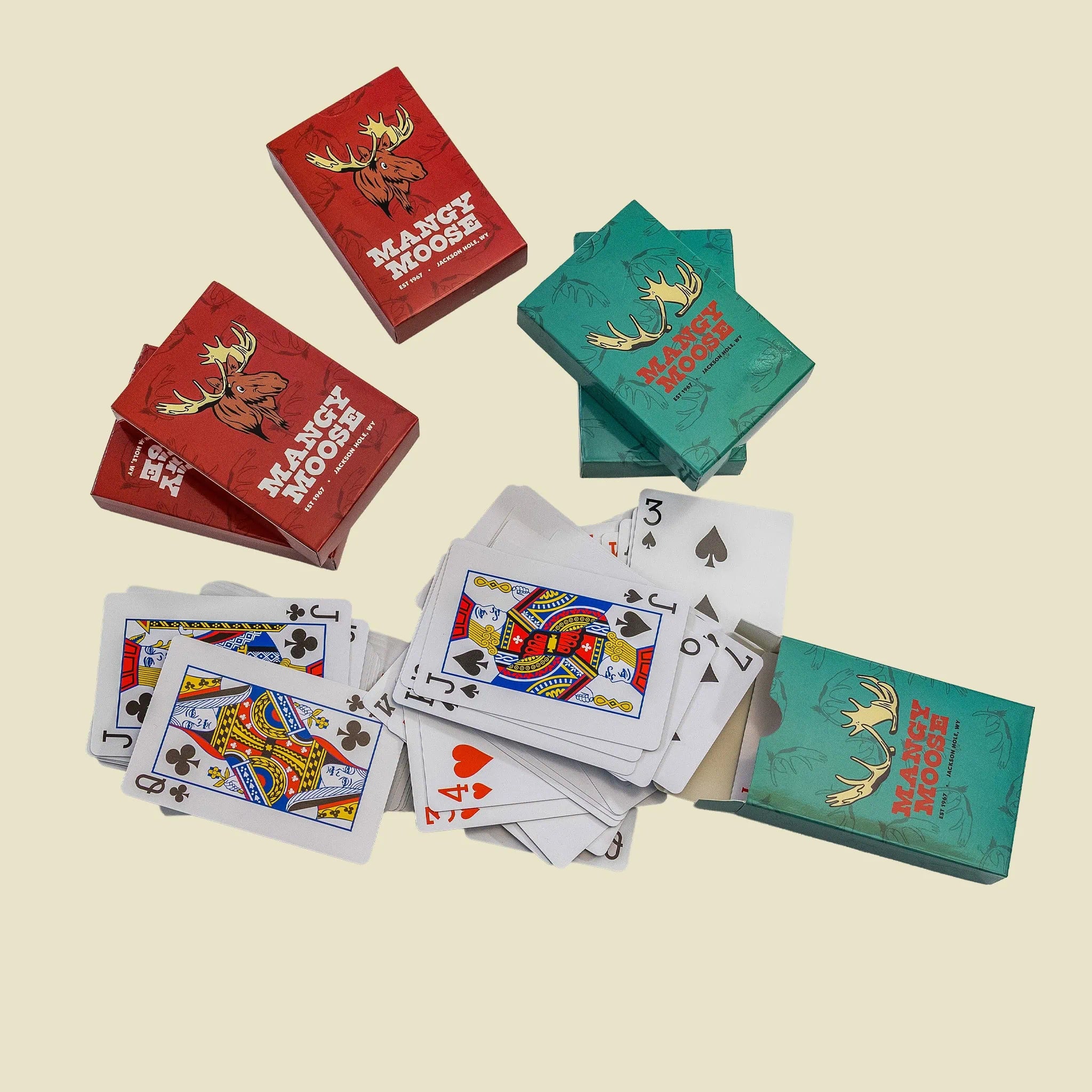 Mangy Moose Playing Cards