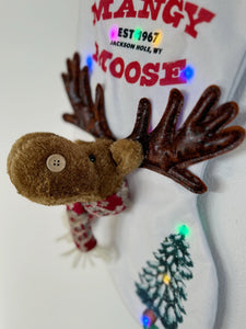 Manny Light - Up Holiday Stocking - Mangy Moose