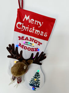 Manny Light - Up Holiday Stocking - Mangy Moose