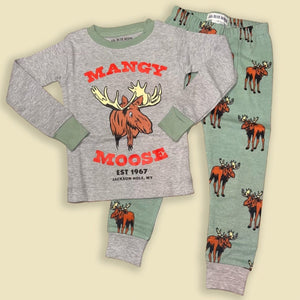 Kids Mangy Moose Pajamas - Main Image