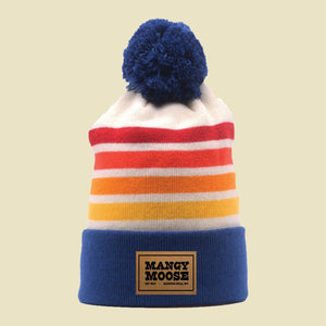 Mangy Moose Beanie with Pom - The Mangy Moose