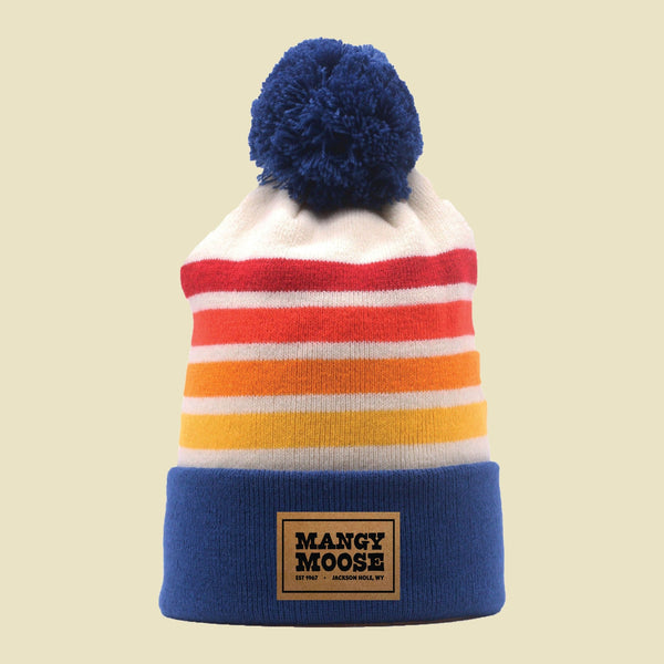 Mangy Moose Beanie with Pom