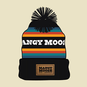 Mangy Moose Beanie with Pom - The Mangy Moose